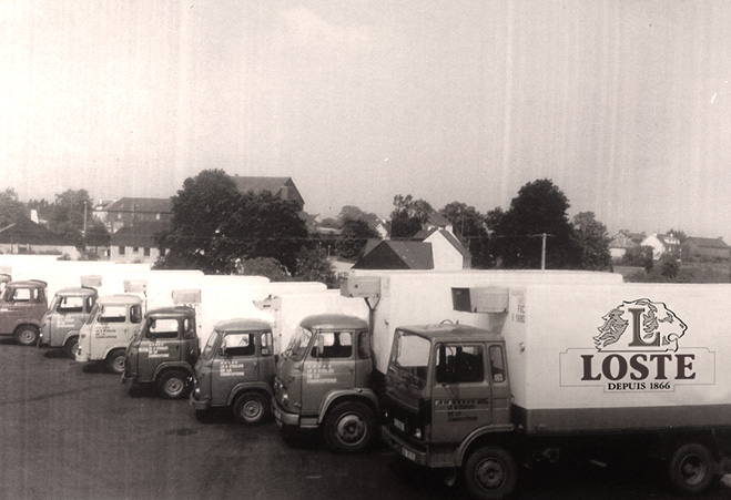 Loste Tradi France : les camions historiques Loste Tradi France : les camions historiques