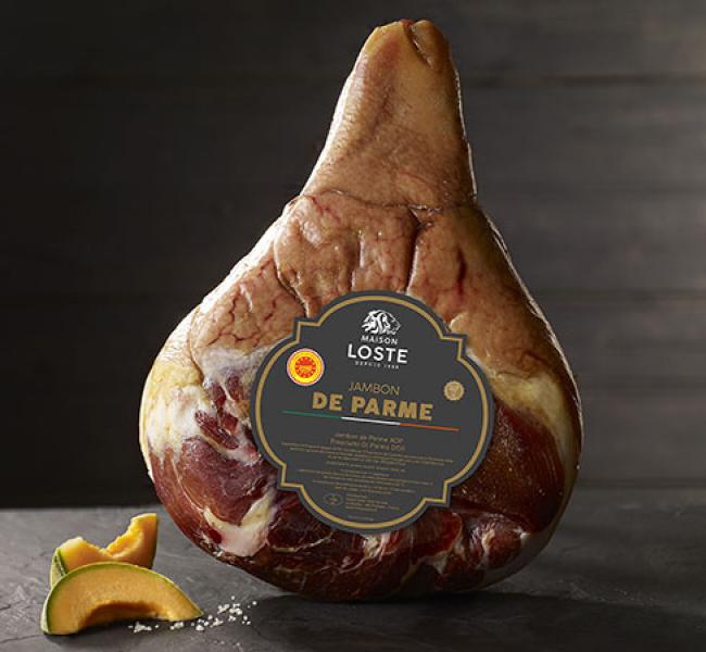 Parma cured ham